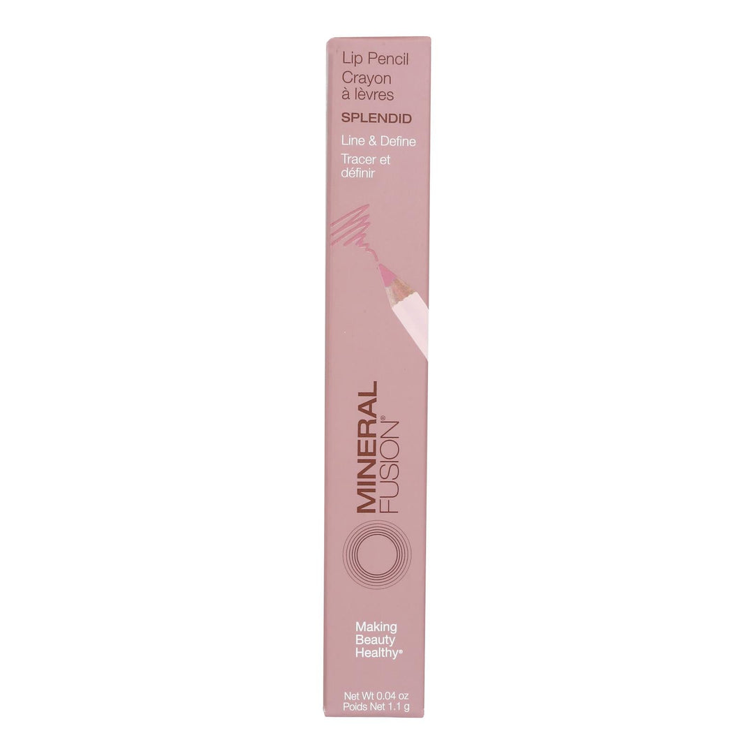 Mineral Fusion - Mkup Lip Pencil Splendid - 1 Each - .04 Oz - Maras Green
